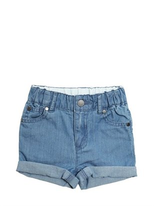 Stella McCartney Organic Cotton Chambray Shorts