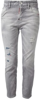 DSquared 1090 DSQUARED2 'Circles Cool' skinny jeans