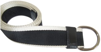 Prada Black Cloth Belt