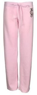 Juicy Couture Leaf Frame Velour Track Pants