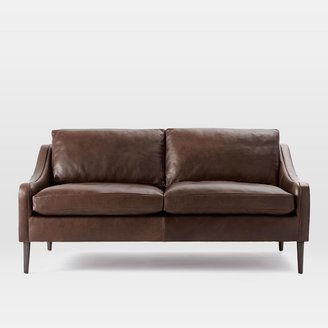 west elm Lindrum Leather Sofa (72.5")