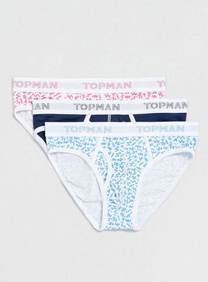 Topman Patterned 3 Pack of Underwear