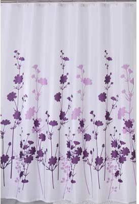 Sabichi Clara Shower Curtain - Purple.