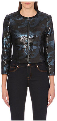 Ted Baker Camouflage sequin jacket