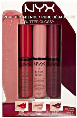 NYX Pure Decadence Butter Gloss Set
