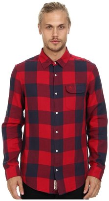 Original Penguin Buffalo Check Quilted L/S Woven