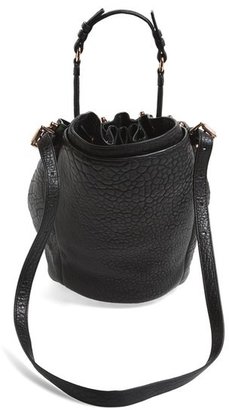 Alexander Wang 'Diego - Rose Gold' Leather Bucket Bag