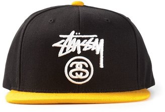 Stussy contrast logo baseball cap