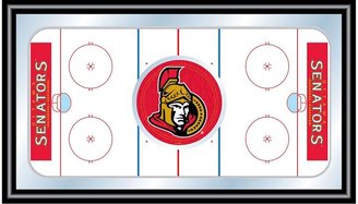 Ottawa Senators Framed Hockey Rink Wall Art