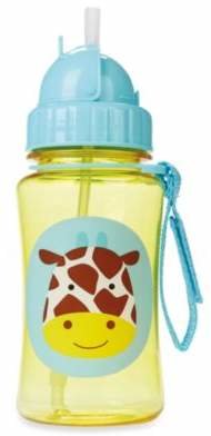Skip Hop SKIP*HOP Zoo 12-Ounce Giraffe Straw Bottle