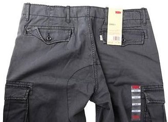 Levi's New Nwt Strauss Men's Original Relaxed Fit Cargo I Pants Gray 124620049