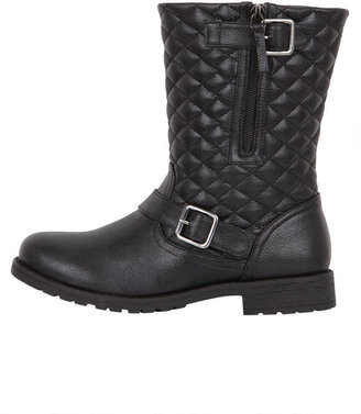 Alloy Alexis Quilted Moto Boot