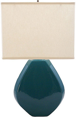 JCPenney Ceramic Octagon Table Lamp