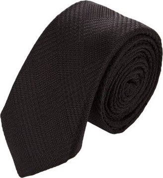 Barneys New York Plaid Jacquard Neck Tie