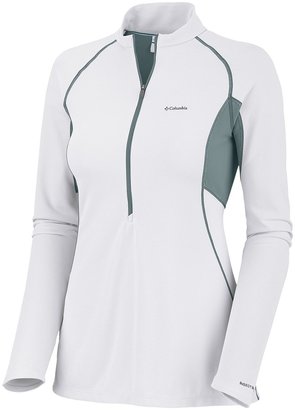 Columbia Bug Shield Sporty Shirt - Zip Neck, Insect Blocker®, Long Sleeve (For Women)