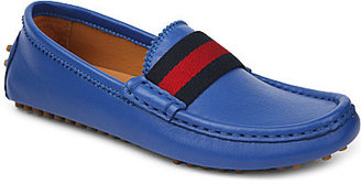 Gucci Luxury leather slip-on loafers 6-8 years