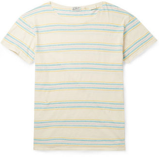 Levi's Vintage Clothing 1930s Meadows Striped Cotton and Linen-Blend T-Shirt