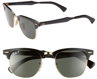 Ray-Ban Polarized 'Clubmaster' 49mm Sunglasses