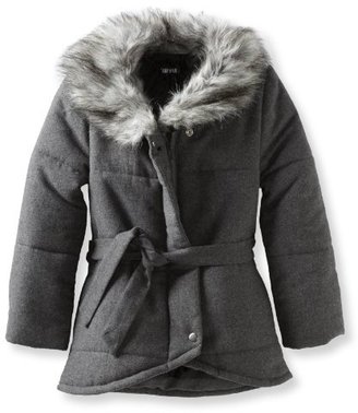 Amy Byer Girls 7-16 Quilted Coat With Collar