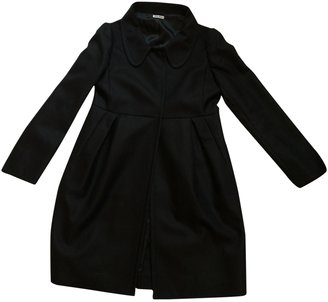 Miu Miu Black Cotton Coat