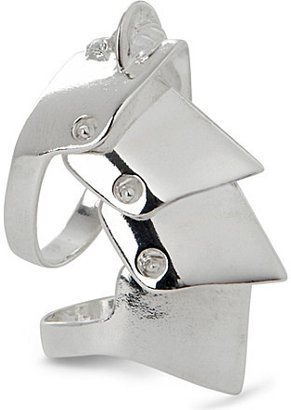Vivienne Westwood Armour sterling-silver ring