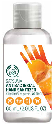 The Body Shop Satsuma Antibacterial Hand Sanitizer