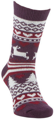 F&F Fair Isle Slipper Socks