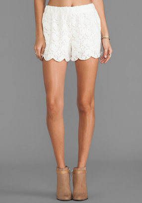 Free People Scallop Lace Short