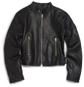 Ralph Lauren Girl's Faux Leather Jacket