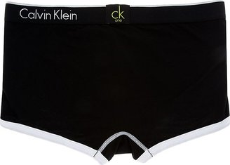 Calvin Klein Underwear Black & White Microfiber Low-Rise Briefs