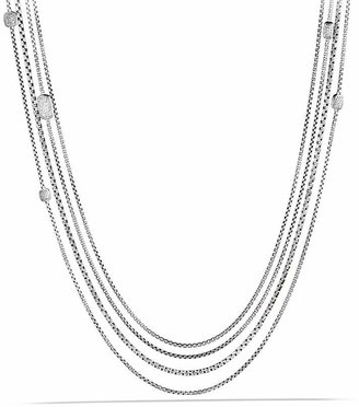 David Yurman Confetti Station Necklace with Diamonds
