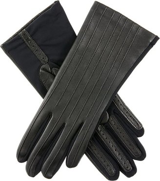 Dents Olivia Women's Leather and Elastane Gloves BLACK ONE