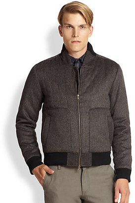 Richard Chai Quilted Bomber Jacket