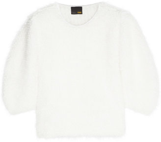 Fendi Angora and wool-blend sweater