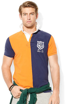 Polo Ralph Lauren Custom Fit Two Toned Polo Shirt