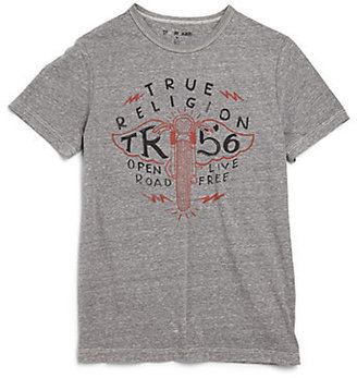 True Religion Boy's Motorcycle Graphic Tee