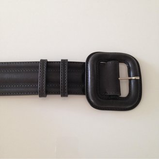 Sonia Rykiel Grey Leather Belt