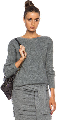 Band Of Outsiders Cropped Mohair-Blend Sweater