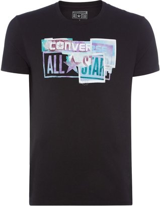Converse Men's Collage logo print t shirt
