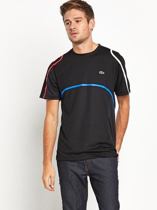 Lacoste Mens Stripe Detail T-shirt