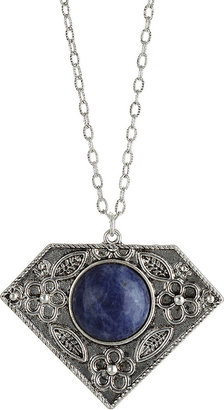 Topshop Freedom found collection blue sodlite necklace