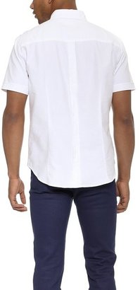 Band Of Outsiders Contrast Placket Shirt