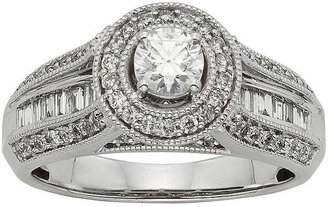 JCPenney MODERN BRIDE 1 CT. T.W. Diamond 10K White Gold Bridal Ring