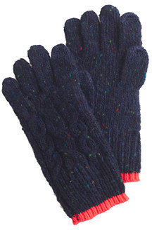 J.Crew Kids' Donegal wool gloves