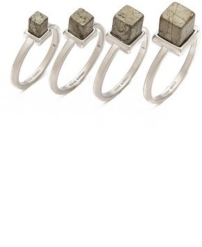 Eddie Borgo Stackable Cube Rings