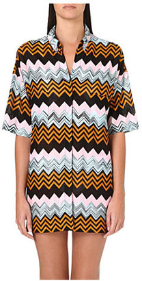 Missoni Knitted geometric-patterned shirt
