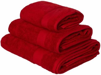 Linea Egyptian Cotton Face Cloth in Red