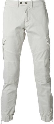 Paolo Pecora slim fit cargo trousers