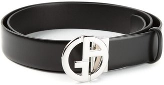 Giorgio Armani logo buckle belt