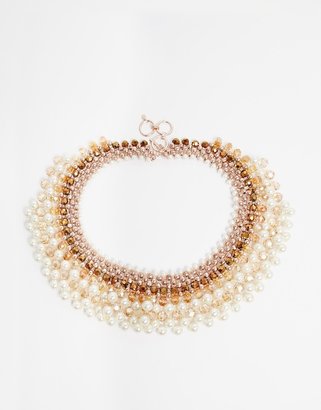 Oasis Facet Sparkle Collar Necklace